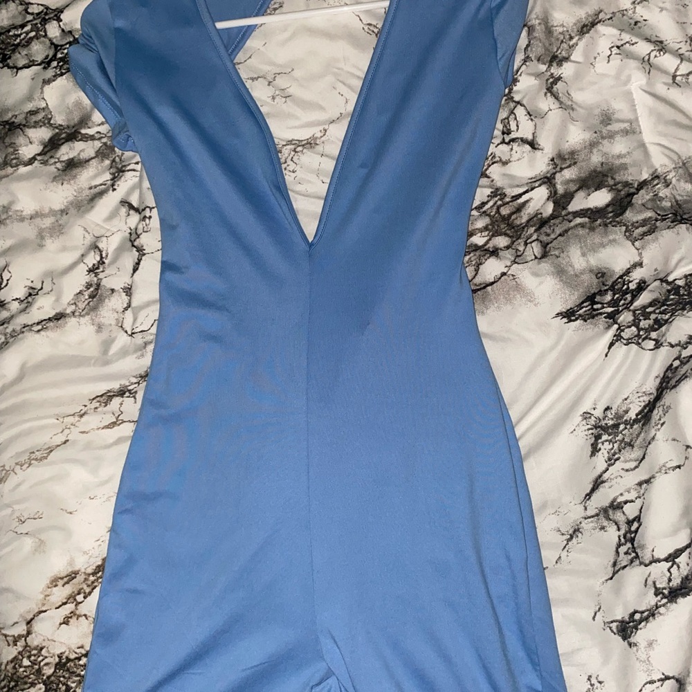 Backless romper fashionova